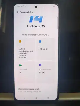 Vivo V40 Lite 8/128 + charger