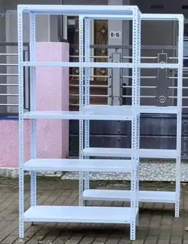 Rak besi siku lubang ready stock siap kirim.menerima pesanan
