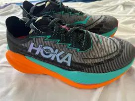 Hoka Mach X 2 Wide Women's Running - Black / Electric Aqua