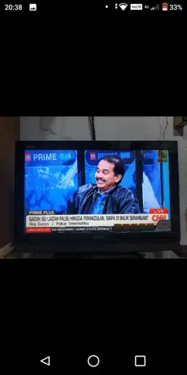 Dijual tv lcd seken merek sharp32in kondisi normal