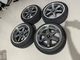 velg works tokyo time attack