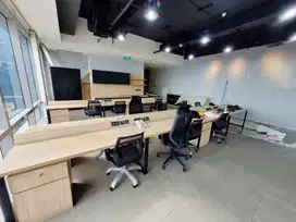 For Rent Office Soho Capital Furnish Size 128sqm , Jakarta Barat