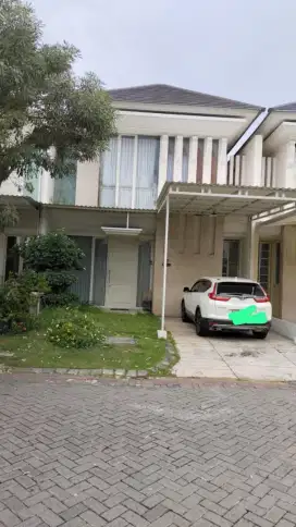 Dijual atau disewakan rumah cluster palm Beach imperial pakuwon City