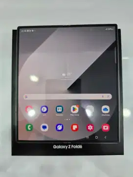 Samsung Z Fold 6 5G 12+8/512Gb Silver Garansi SEIN 10 bln -MasterCom
