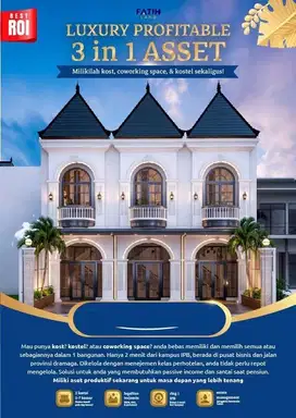 Kost Mewah di Bogor selangkah ke Kampus IPB, Nyaman, Asri & Strategis