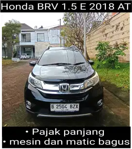 [DP 5jt] honda brv 1.5 E 2018 AT