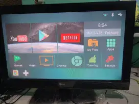 Jual TV 32 Inch merk LG dan PS2 HD 80GB dan stiknya