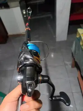 Joran Higoi dan reel shimano