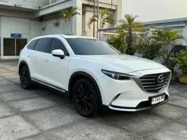 Mazda Cx9 2.5 AT. Skyactive. Tahun 2018. Putih. Low km. Perfect cond