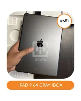 #651 Ipad 9 64 Grey Ibox WIFI
