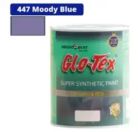 Cuci Gudang! Cat Kayu dan Besi Pasific Paint Warna Moody Blue (447)