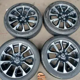 Velg OEM original Honda jazz RS gk5 ring 16 pcd 4x100 ET 53 ban 185/55
