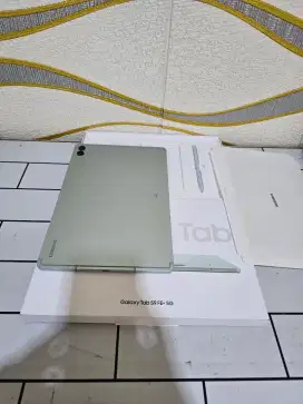Samsung tab s9 fe 5g 12/256gb sein resmi fullset original mulus ok