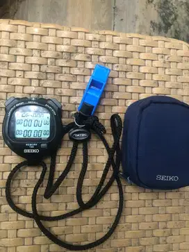 Stopwatch digital seiko s056  100 memory original
