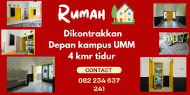 Dikontrakkan rumah depan UMM