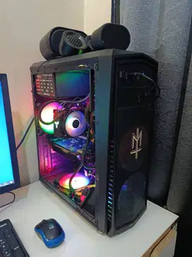 Jual PC Intel core i7 SSD 256+/16GB Design / Gaming Full Set