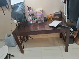 Jual cepet meja kayu multi fungsi