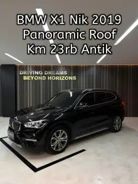 BMW X1 SDrive1.8i xLine AT Panoramic 2020 Hitam B1988AUG Nik 2019