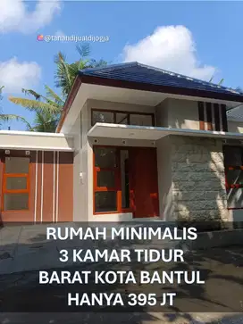 Rumah Siap Huni dekat RS PKU Bantul di Pajangan Barat Bantul Kota