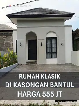 Rumah dekat Kampus Alma Atta di Kasongan Bangunjiwo Proses Bangun