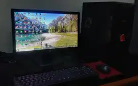 Pc Komputer gaming FULLSET Core i3 4160.! Bonus Game2 dan Aplikasi.!
