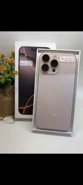 Iphone 16 promax 256 ibox BH 100 mulus pengkap