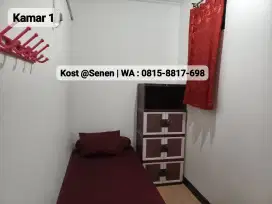 Kost Pria Stasiun Atrium Senen Kemayoran Galur Bungur Kalibaru Jakpus