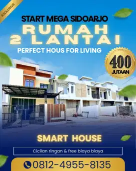 DEKAT BANDARA JUANDA RUMAH BARU 2 LANTAI
