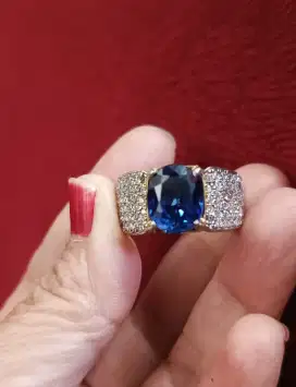 Cincin Blue Sapphire Bankok