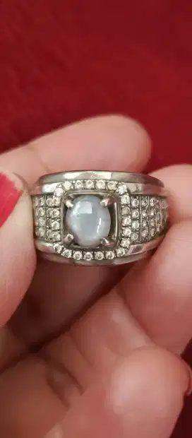 Cincin Light Blue Sapphire