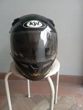 Helm kyt double visor fulface size M