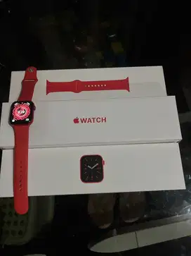 Apple Watch 6 44mm Red edition ibox lengkap