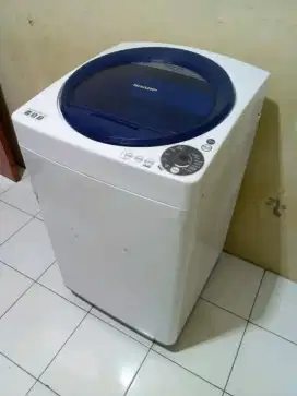 Jual cepet mesin cuci merek Sharp kapasitas 8 kg