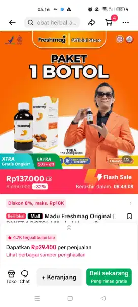 Freshmag 200ml Obat Asam lambung