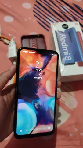 REDMI 8 LENGKAP FULLSET NORMAL PEMAKAIAN