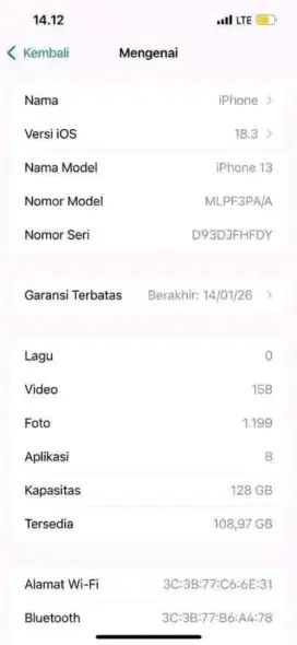 iPhone 13 iBox like new 128.