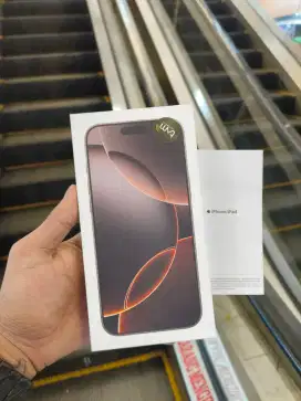 iPhone 16 PROMAX 256GB iBox new segel desert titanium murah!!!