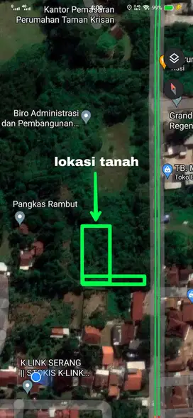 Juala Tanah dekat polda Banten