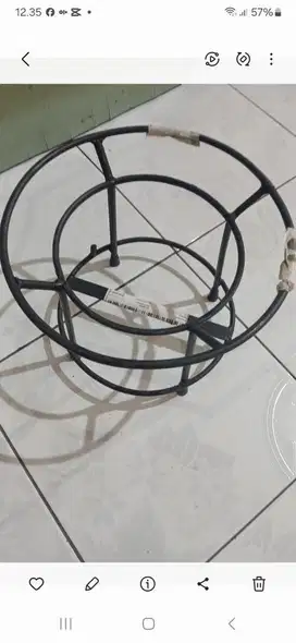 Jual dudukan kompor