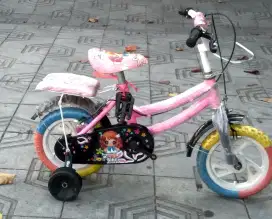 Sepeda anak mini eva ukuran 12 pink