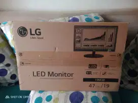 Jual LED MONITOR LG 19inch New Belom Pake Ex Sisa Pengadaan barang