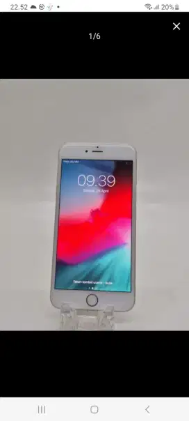 Iphone 6 plus 16gb jaringan 4g,msh mulus,83 persen,unit aja