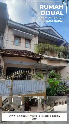 Di Jual Cepat rumah Harapan Baru 1 Bekasi Barat