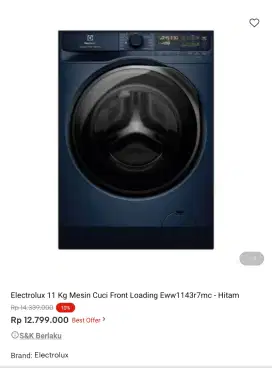 mesin cuci promo 100% kering bisa cicilan syarat ktp tnpa dp