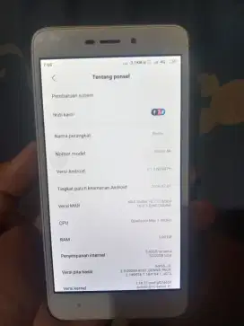 Di jual BU cepat hp redmi 4A ram 2/32, lokasi jakpus