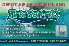 Penjualan air minum RO