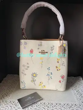 Tas Bucket White Cream Original Coach