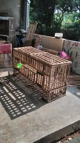 Kandang ayam 2 pintu