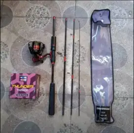 Satu set alat pancing (murah)