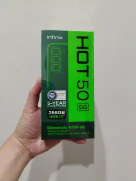 (BARU) Infinix Hot 50 5G 8/256 Garansi Resmi, Bisa COD